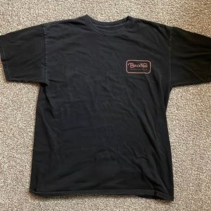 Brixton Manufacturing Co. Shirt Men’s Black Medium Front Back